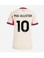 Liverpool Alexis Mac Allister #10 Replika Borta Kläder Dam 2025-26 Kortärmad